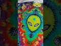 Experience The Trippiest T Shirt Of Your Life With Our Psychedelic Alien Tie Dye Tee Shorts Viral