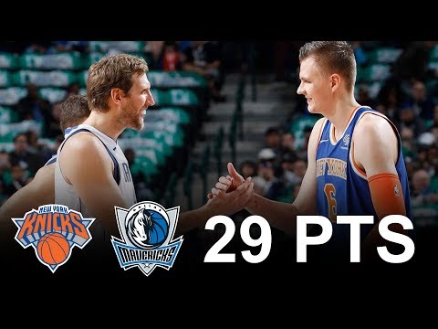 Kristaps Porzingis Full Highlights 2018.01.07 at Mavericks - 29 Pts, 8 Reb