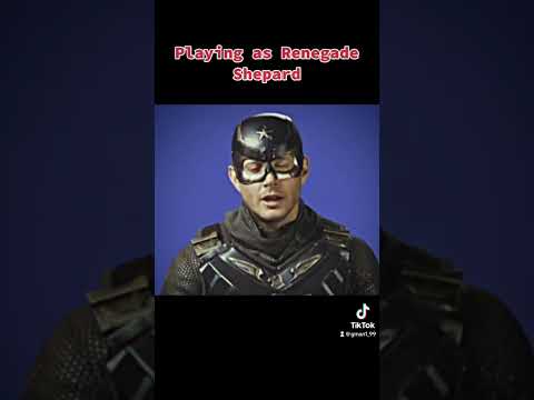 Paragon Shepard vs Renegade Shepard #masseffect #masseffectlegendaryedition #commandershepard