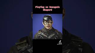 Paragon Shepard vs Renegade Shepard #masseffect #masseffectlegendaryedition #commandershepard