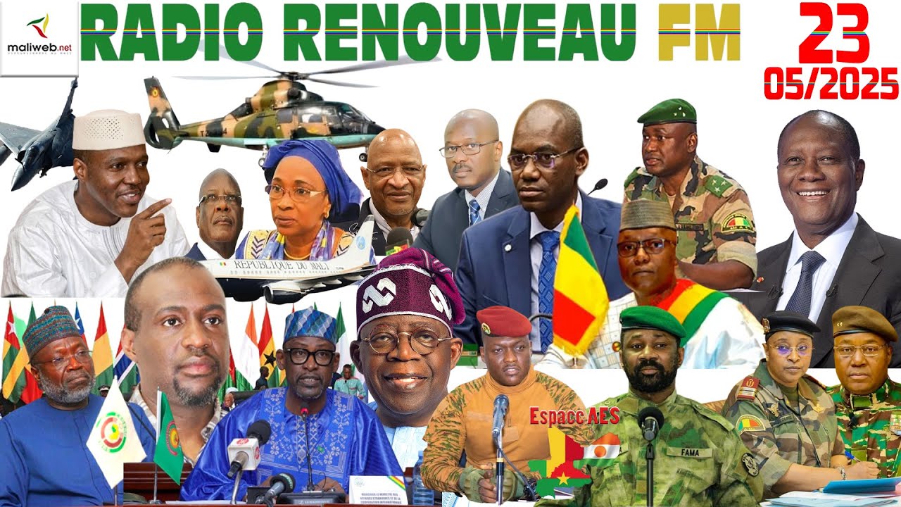 La Revue de Presse de la RADIO RENOUVEAU FM du 23 Mai 2025