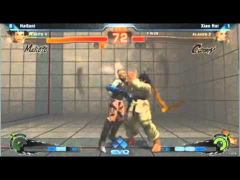 EVO 2012 AE2012 Top 16 Haitani [Makoto] vs Xiao Hai [Cammy]