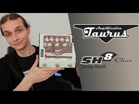 Taurus SH8.Clean Stomp-Head Floor & Pedalboard Guitar Amp image 7