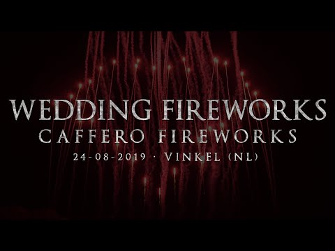 [4K] Wedding Fireworks - Caffero Event Fireworks - August 24, 2019 (Vinkel, Netherlands)