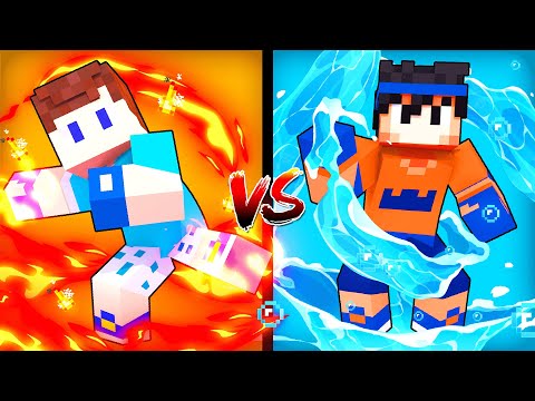 ¡CONSEGUIMOS NUEVOS PODERES de los ELEMENTOS de la NATURALEZA en MINECRAFT!