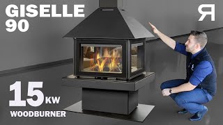 Дизайнерський камін Rocal Giselle 90