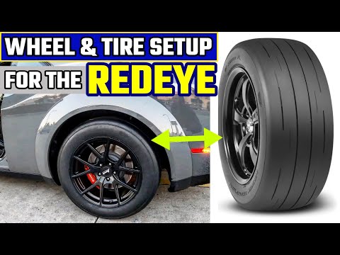 BARGAIN MICKEY THOMPSON HELLCAT SET UP!! BEST WHEELS AND TIRE SETUP FOR STOCK HELLCAT!!