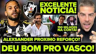 CHANCE DE OURO PARA FECHAR COM VOLANTE! ALEXSANDER NO VASCO! 150 MILHÕES DE MARCOS LAMACCHIA!