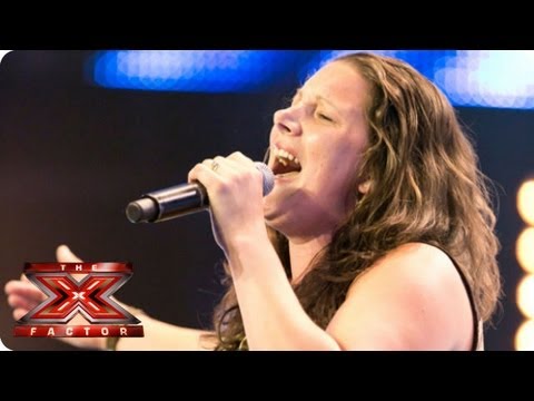 Sam Bailey sings Who's Loving You by The Jacksons - Arena Auditions Week 1 -- The X Factor 2013