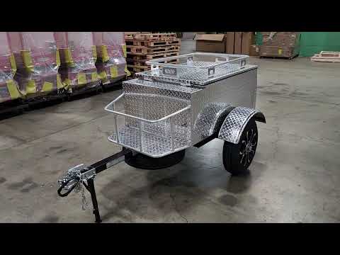 Motorcycle Pull Behind Trailer Car SUV Vehicle From SaferWholesale - For Car OR SUV
