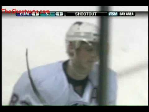 Edmonton Oilers (2) @ San Jose Sharks (1) Shootout March 16, 2008