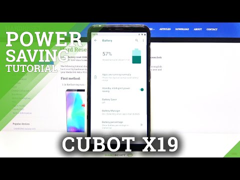 How to Use Battery Saver on CUBOT X19 - Activate Power Saving Mode