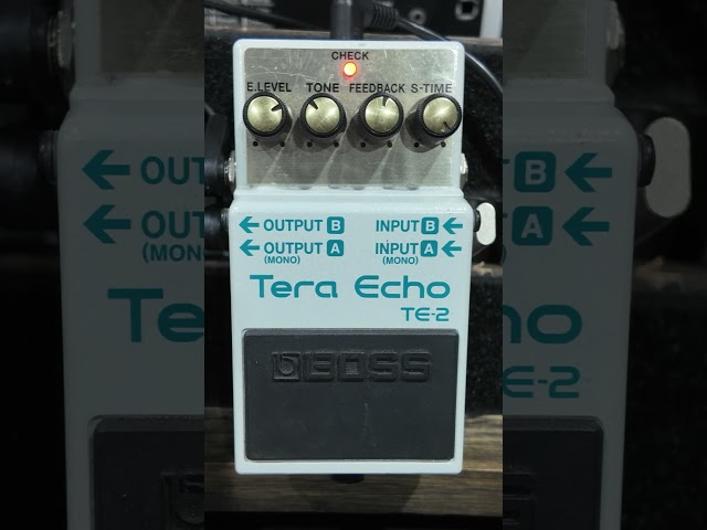 Vídeo relacionado con BOSS TE-2 Terra Echo Nexrt Generation Ambience Compact Pedal