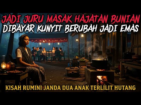 JADI JURU MASAK DI HAJATAN BUNIAN DIBAYAR KUNYIT - cerita mistis - cerita horor