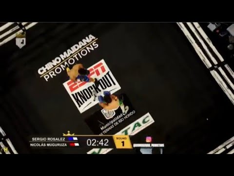 NICOLAS "DEMONIO" MUGURUZA VS DANIEL "COBRITA" ROSALEZ / ESPN KNOCK OUT