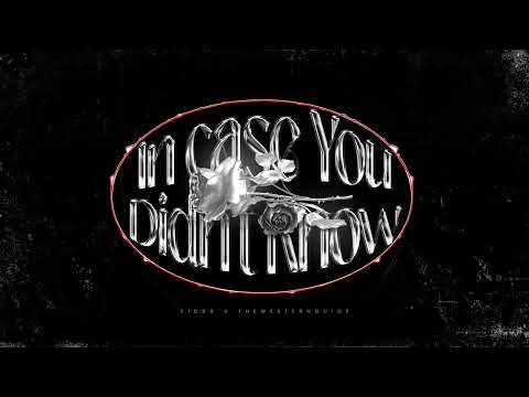 Kid99 & TheWesternGuide - In Case You Didn’t Know (Audio)