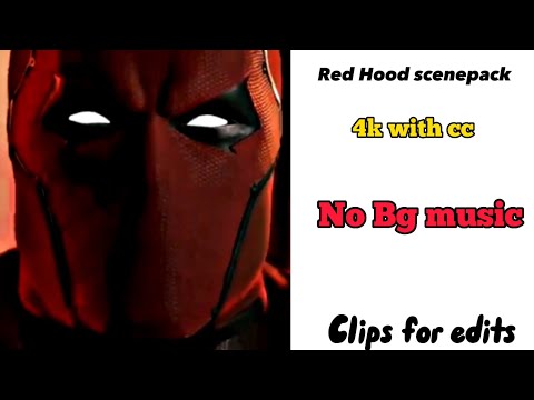 Red Hood scenepack (Gotham Knights) 4k Ultra HD