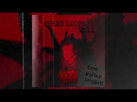 [FREE] - SHRED LOOPKIT VOL.1 - FREE TRAP METAL GUITAR LOOPKIT - 200 SUB SPECIAL