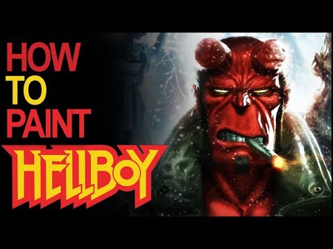 Hellboy Painting Guide -  New Mantic Miniature Game