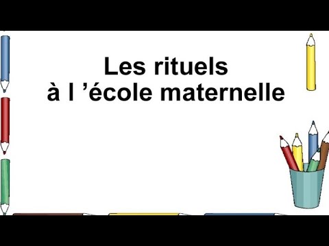 rituel matinal M. S et G. S (à la fin de la vidéo je veux dire parasol et ce n'est pas parapluie)