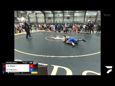 195 Lbs 3rd Place Match - Whyatt Phelan, WA Vs Ronnell Parker-Borrero, WA B6e3