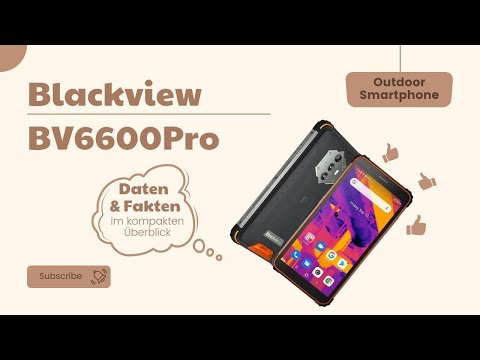 Blackview BV6600Pro Outdoor Smartphone Test Deutsch  Rugged Smartphone