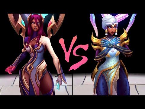 Tranquility Dragon Karma VS Dawnbringer Karma & Odyssey Karma Skin Comparison Spotlight 2021