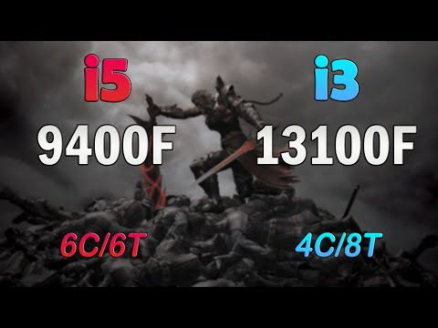 i3 13100f vs i5 9400f - benchmarks