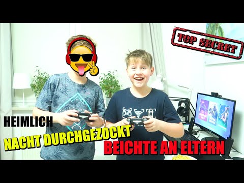 HEIMLICH MIT KUMPEL DIE NACHT DURCHGEZOCKT 🤪 BEICHTE AN ELTERN 😱 ASH