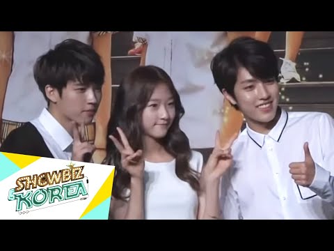 Showbiz korea press conference of hi school love on