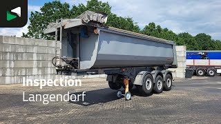 自卸半挂车 Langendorf SKS-HS 24/30 Lift Axle 28m3 APK 03/27 | 图像 4 - Autoline