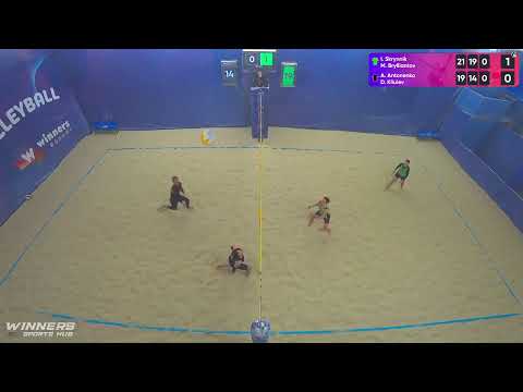 20:25 I. Skrynnik / M. Brylliantov - A. Antonenko / D. Kliuiev 12.03.2023 | Winners Beach Volleyball