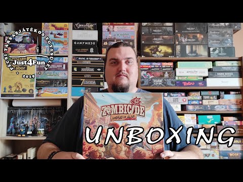 Zombicide: Undead or Alive Unboxing - Just4FunPTE