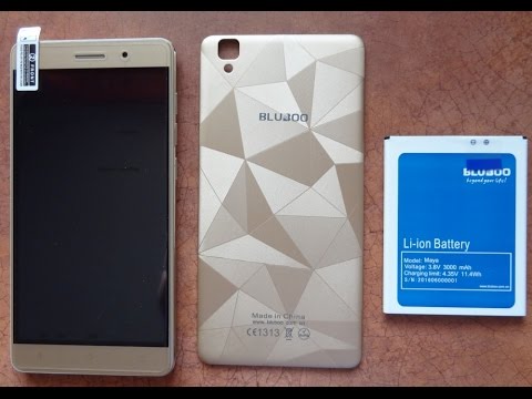 Bluboo Maya unboxing and tests