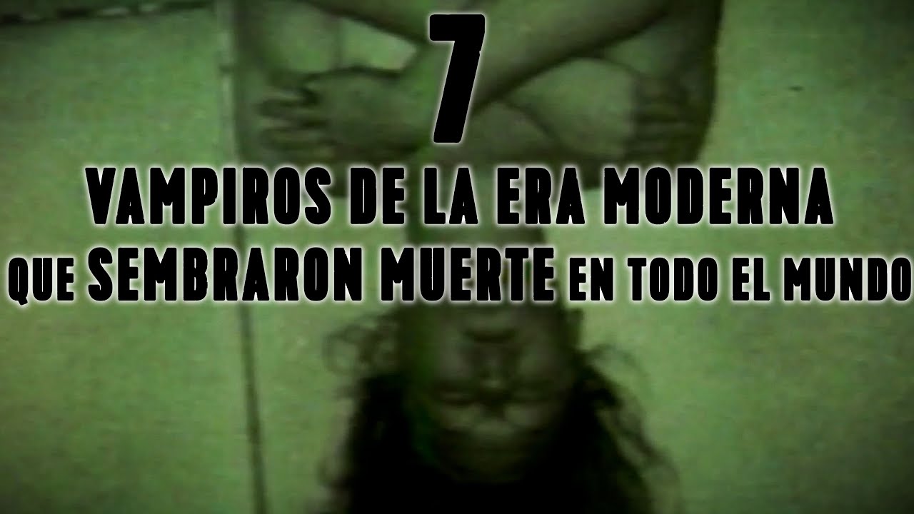 7 Vampiros Reales Que Siembran Muerte en Todo el Mundo