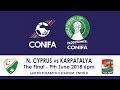 CONIFA World Football Cup 2018 Final Northern Cyprus V Karpatalya Highlights