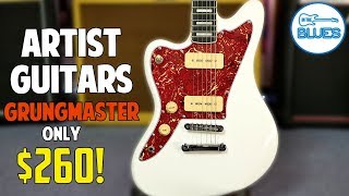 Video thumbnail for Artist Guitars Grungemaster Guitar Review - $260 AUD! by intheblues