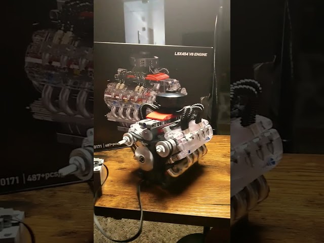 Vídeo relacionado con Mould King 10171 Technik V8 Engine Kit Block Engine Lsx454 V - 8 Engine Kit Block Car Truck Fan Gasoline Engine Model (487 Piezas)