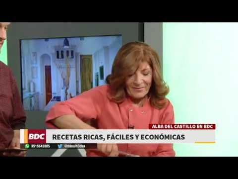 Alba del Castillo te trae recetas faciles, ricas y económicas para que cocines en familia.