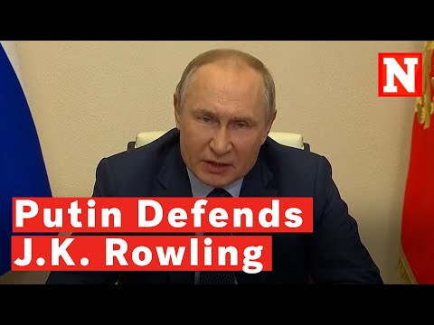 Putin Defends J.K. Rowling While Alleging The West Is 'Canceling' Russia