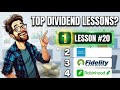 20 Things I Wish I Knew Before Building a Dividend Portfolio