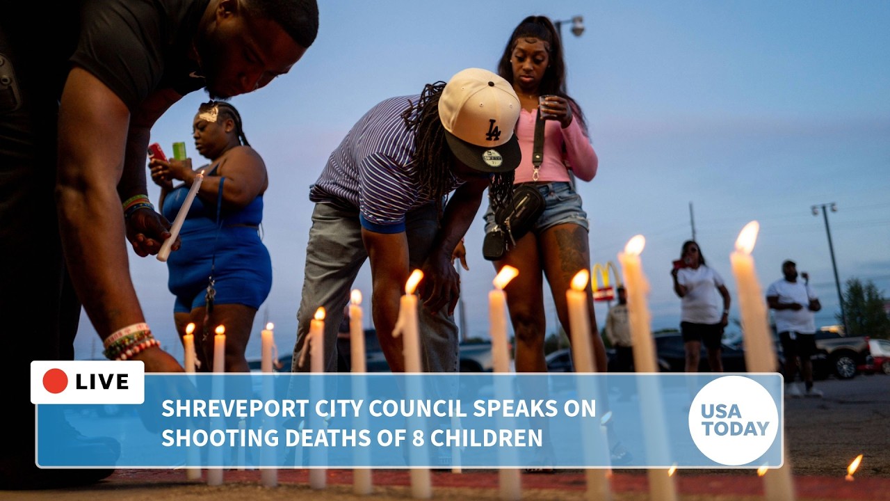 Louisiana mass shooting press conference live: Shreveport City Council speaks after children killed