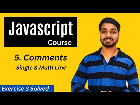 Comments In Javascript Javascript Tutorial In Hindi 5