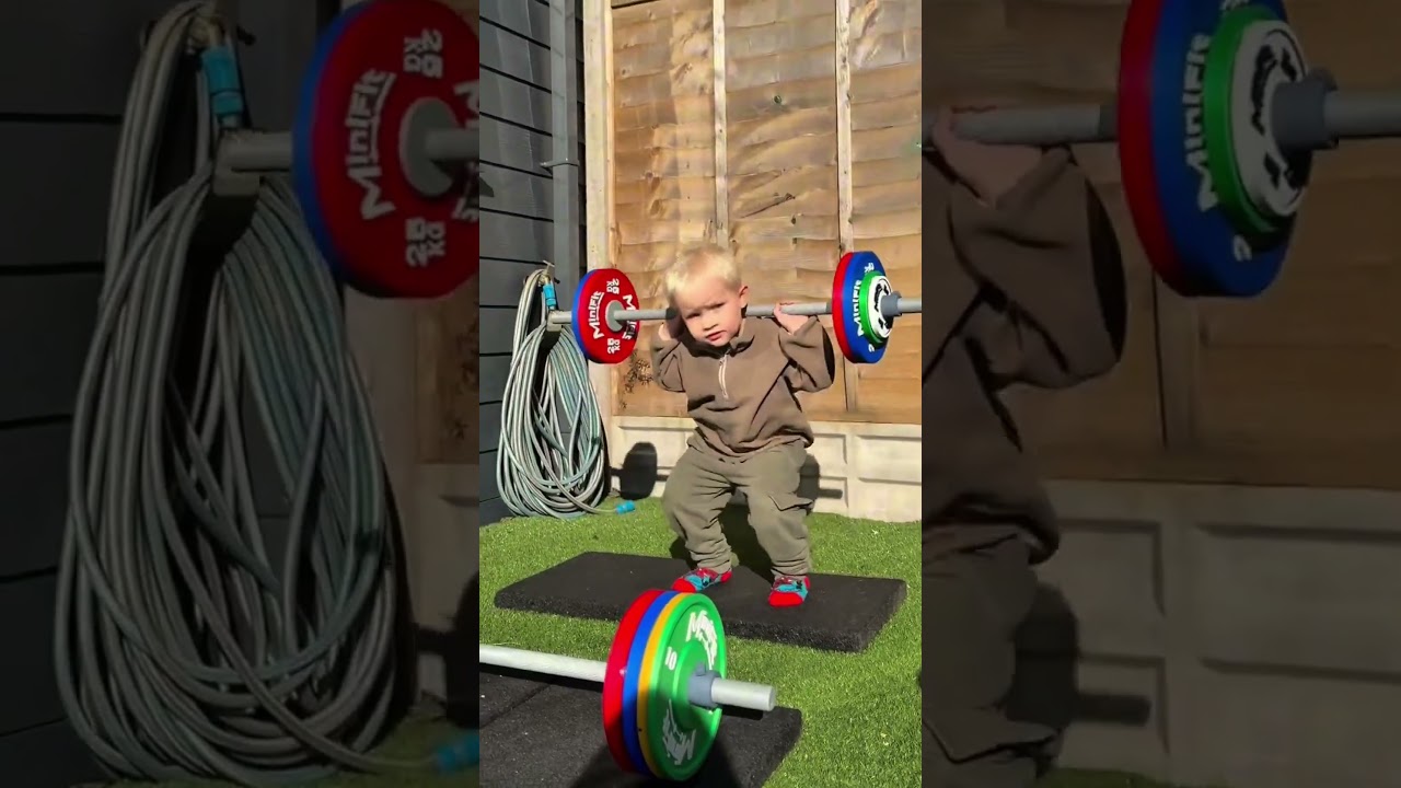 Barbell Toy Weight Set for Kids