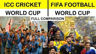 ICC cricket world cup vs FIFA world cup Full Comparison UNBIASED | ICC vs FIFA | Gianni Infantino