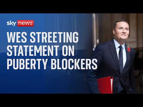 Wes Streeting kondigt permanent verbod op puberteitsblokkeerders aan in het VK (Sky News)