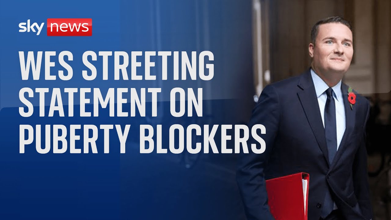 Health Secretary Wes Streeting statement in the Commons on puberty blockers