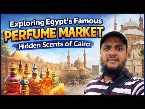 Exploring Egypt’s Famous Perfume Market | Hidden Scents of Cairo