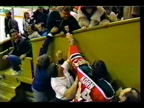 John Kordic vs Troy Crowder / Jim Korn vs Brian Curran & Korn vs Leafs fan