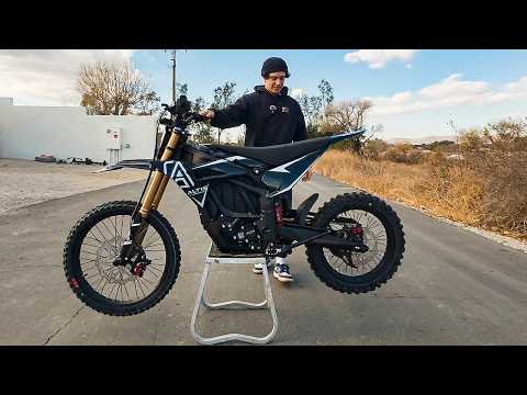 This 80mph Electric Dirt Bike is AWESOME! - Altis Sigma Mx